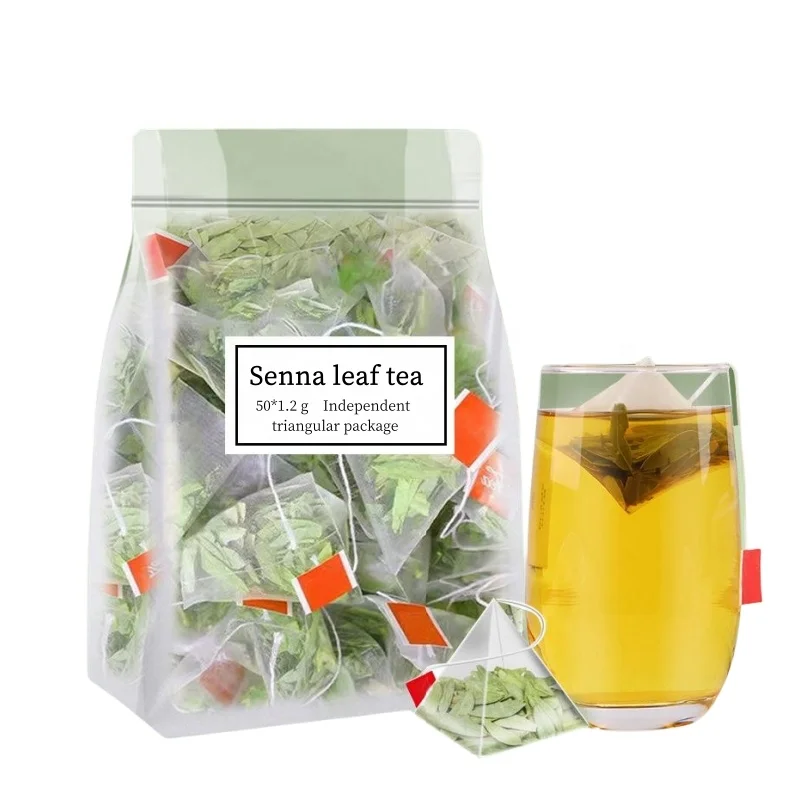 50 triangular individual package bags Scraping oil lose weight slimming the belly flattening the abdomen tummy Senna leaf tea