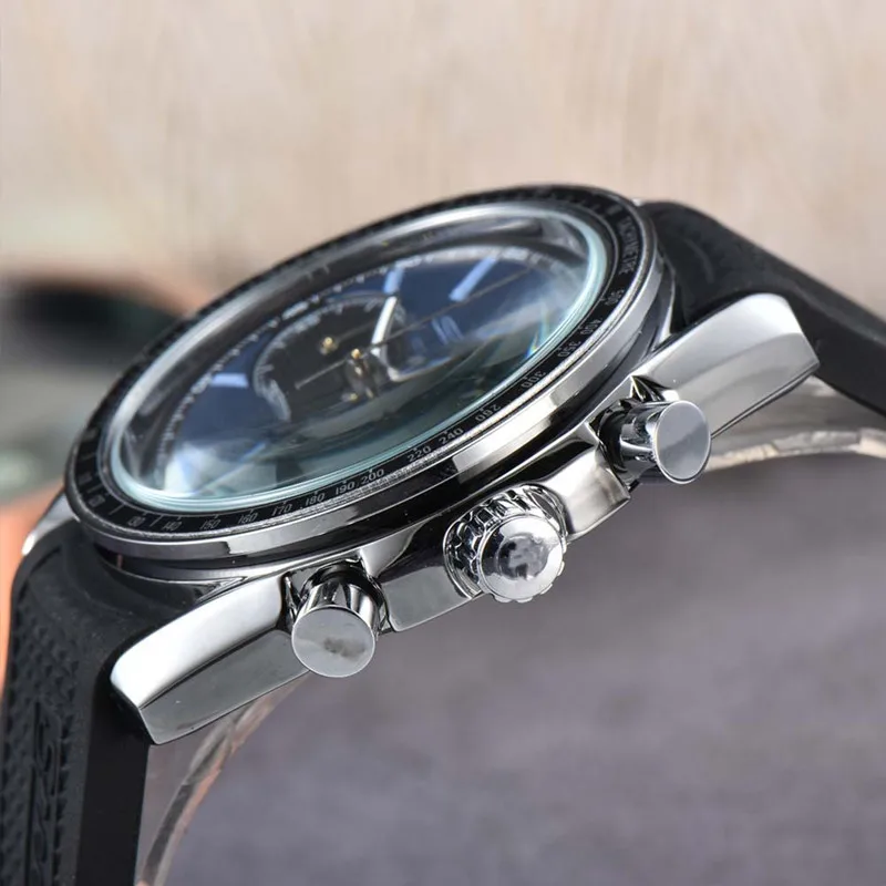 High Quality wholesale Luxury Original Brand Classic  Business Multifunction Clock Jewelry Bracelet Sports Quartz Watch for Men