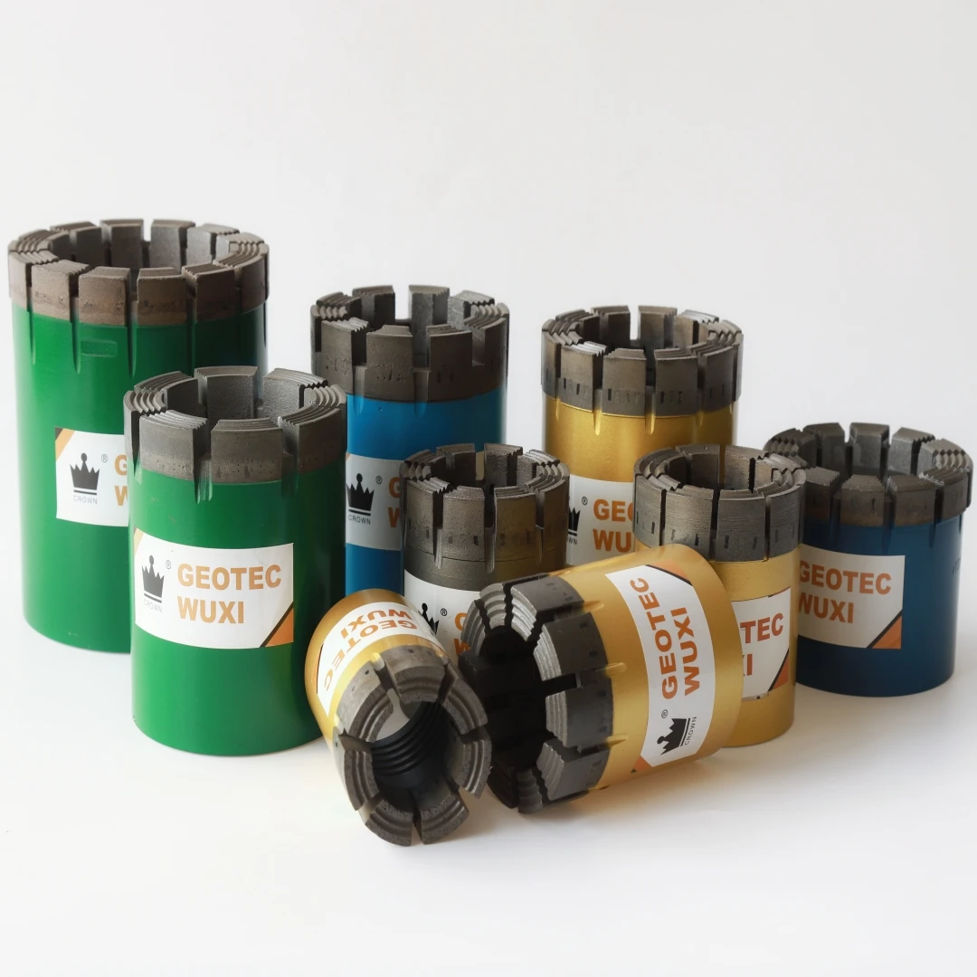 NQ HQ PQ Impregnated Diamond Core Drill Bits