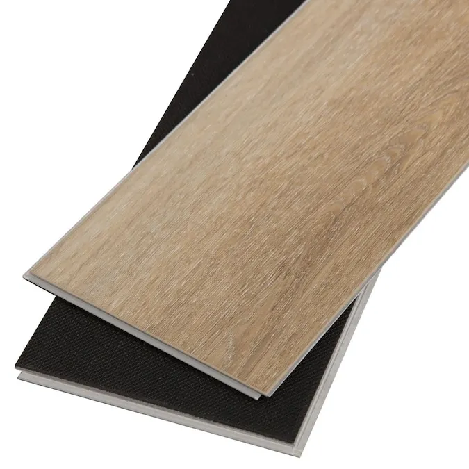 Factory Wholesale 100% Waterproof Wood Grain Home Decoration 1.2mm PVC Vinyl Tiles