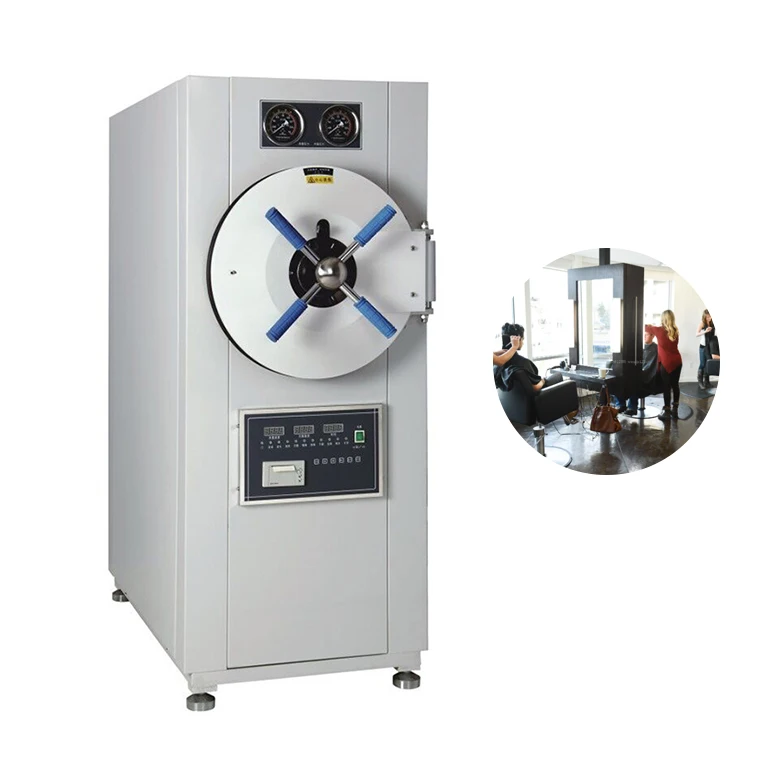 horizontal pressure steam sterilizer microcomputer control 280L big capacity sterilization autoclave sterilizers for barbershops
