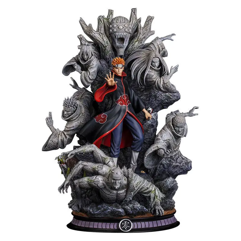 Japanese Anime Figures Organization Payne Kisame Didara Scorpion Kakuzu Itachi Xiaonan Large Model Toys Cartoon Action Figures