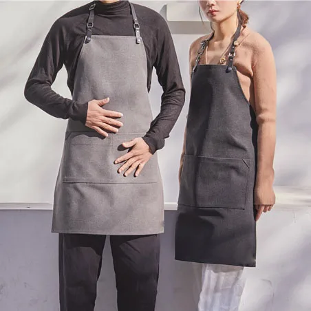 Professional Cooking Apron Chef Designed for Kitchen BBQ Grill cooking dress apron