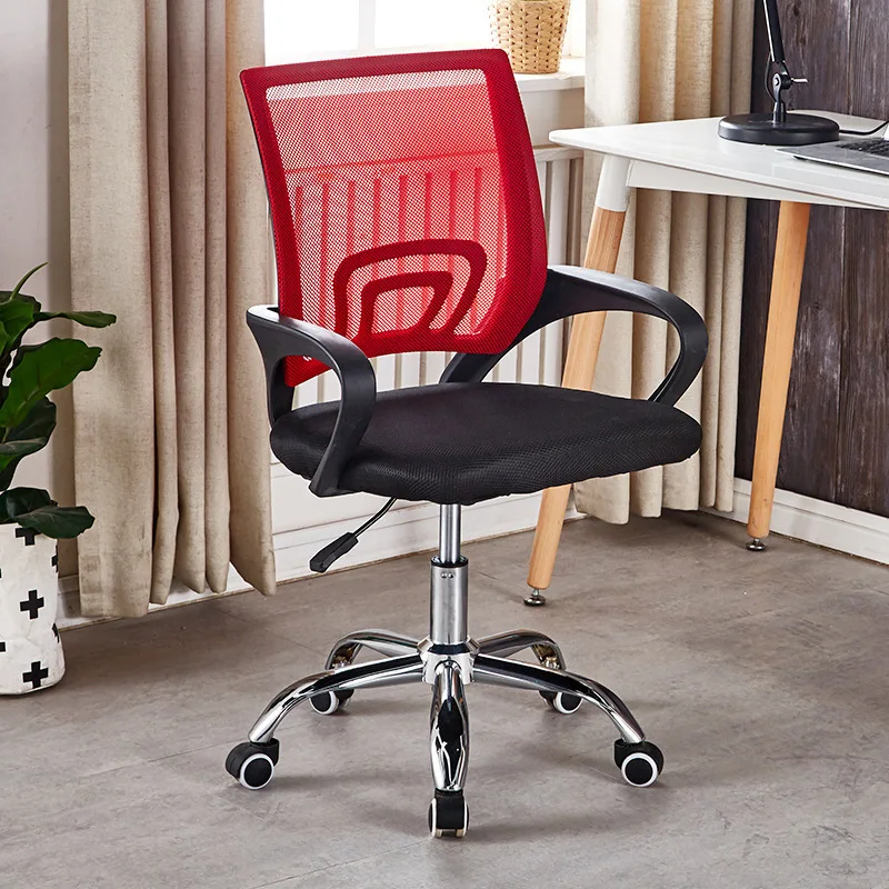 Good quality adjustable height movable and leaning office chair bank chair comfortable armchair