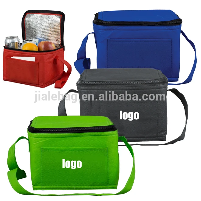 Custom eco friendly reusable insulated lunch food picnic packet take-out cooler bag