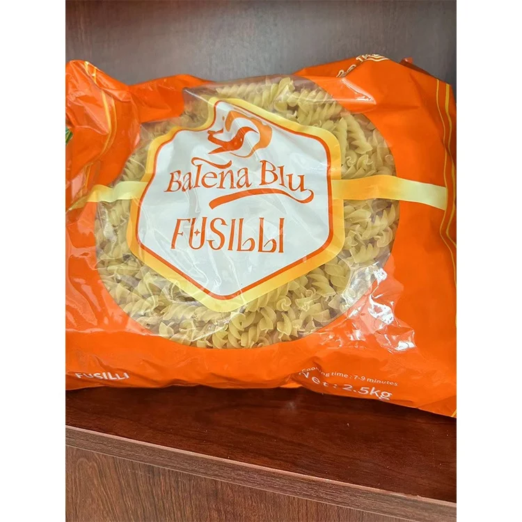 Hot Prices Customized Packaging High Quality Low Calorie Pasta Wheat Spaghetti Macaroni Q Smooth Delicious
