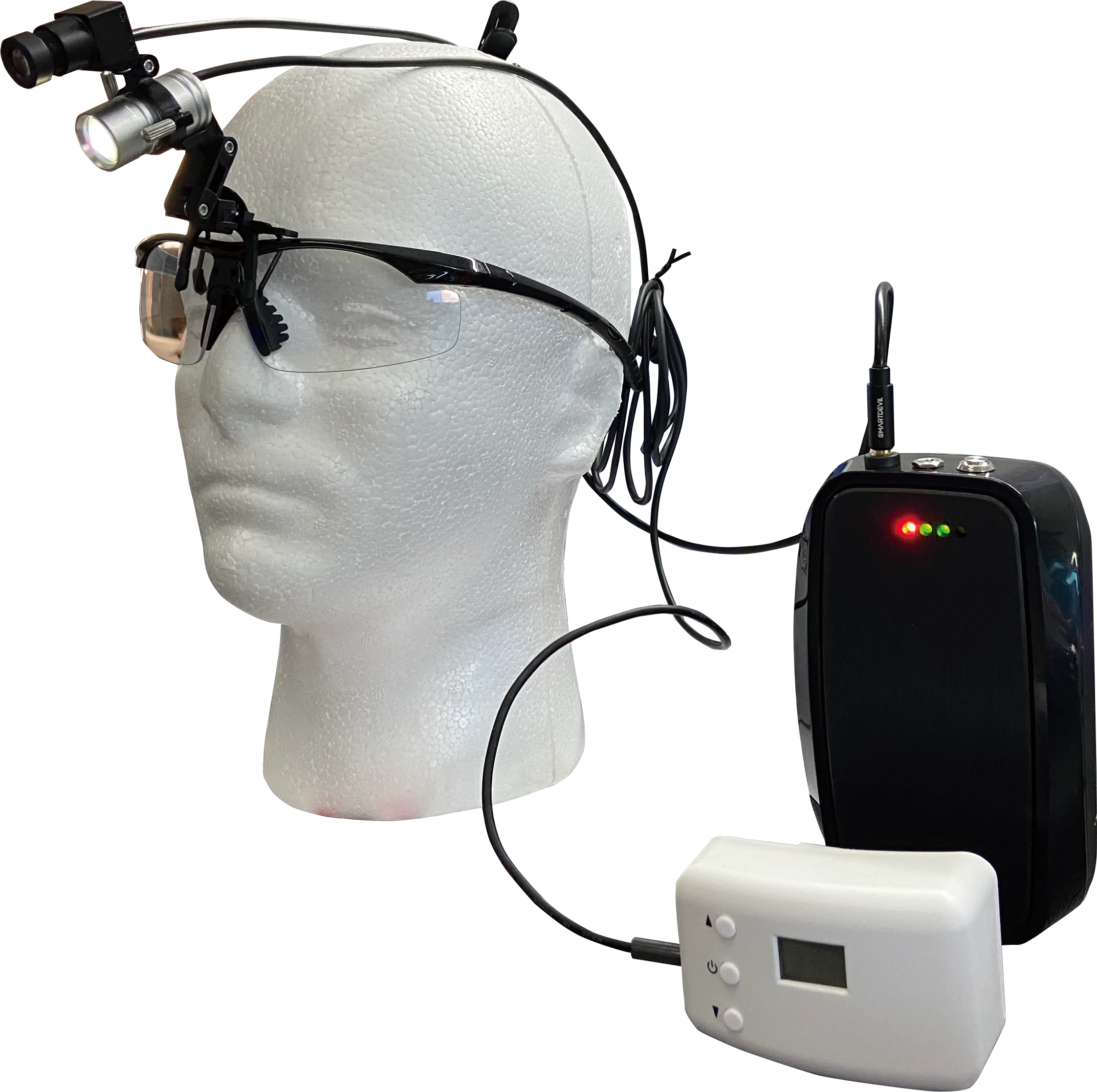 Shantou Easywell Electronic 5W Headlight Light Source KS-MC01 Headlight Clips Camera with Own Glasses ENT Headlight