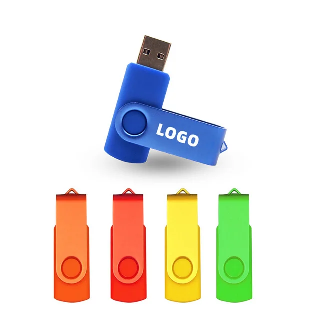 Bulk buy from china 128 GB micro Swivel USB 2.0 Flash Drive / Customer logo printing twister USB thumb drive