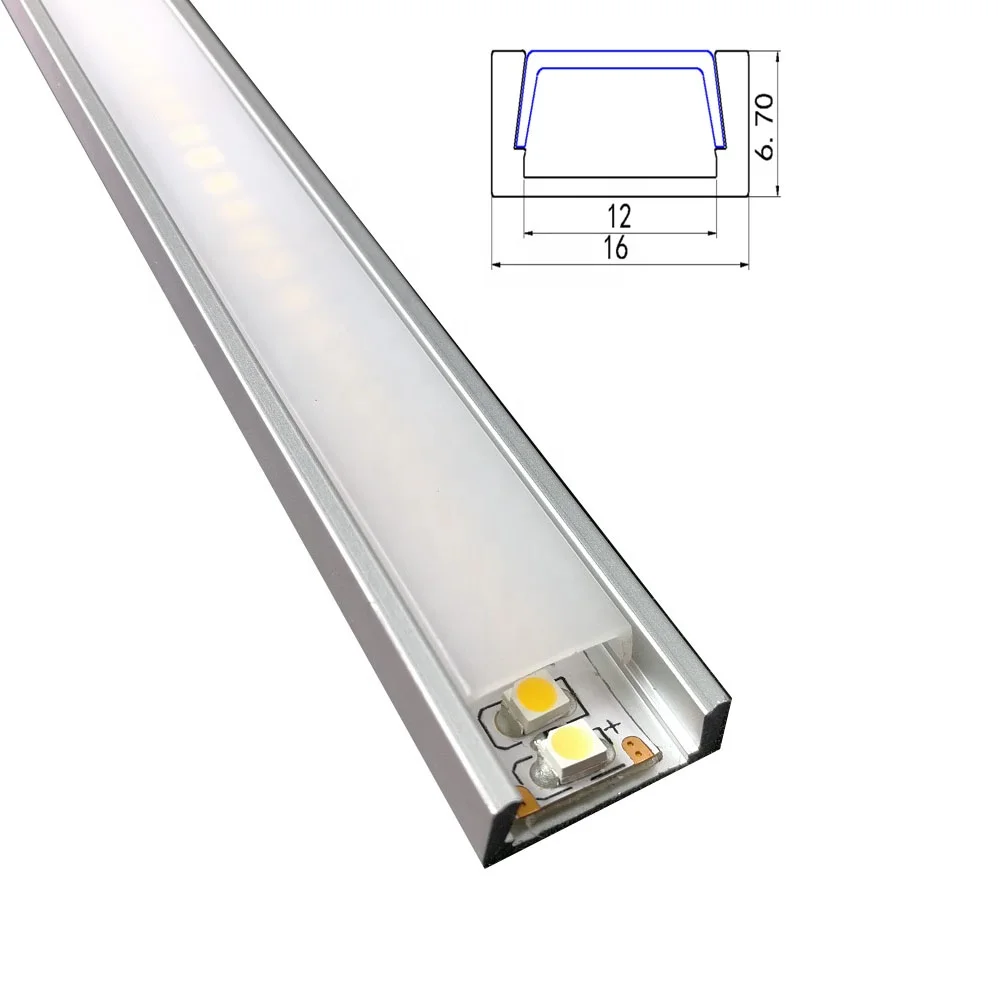 SDW012 SlimPro 2m Slim Aluminium Profile/Extrusion/Frame For Led Strip Light