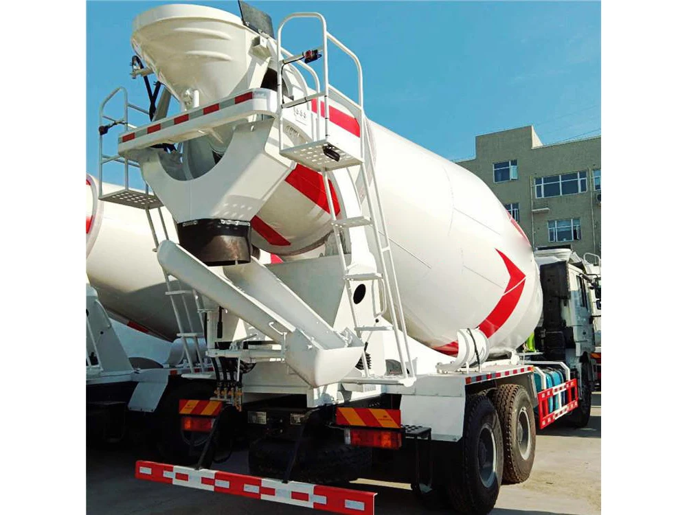 Right Hand E-Truck Mixer SY305C-8LRBEV 6*4 Drive with 5m3 Capacity for Sale