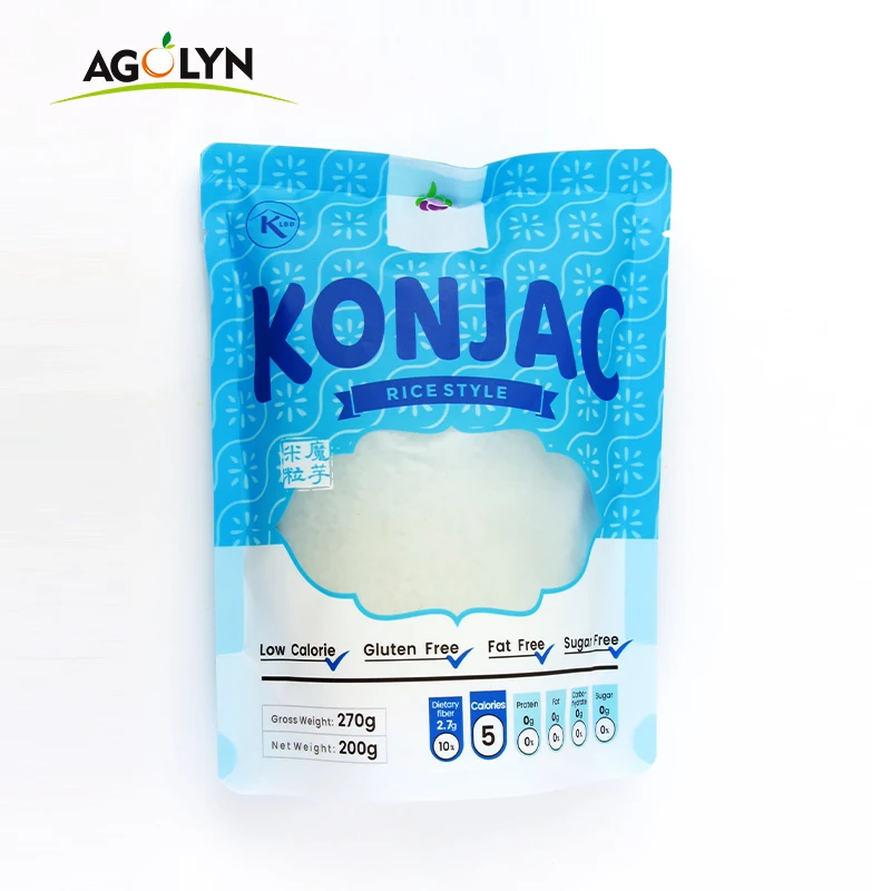 Agolyn здоровая фабрика, прямая продажа, низкий уровень жира, фаст-фуд, Конжак, лапша, рис