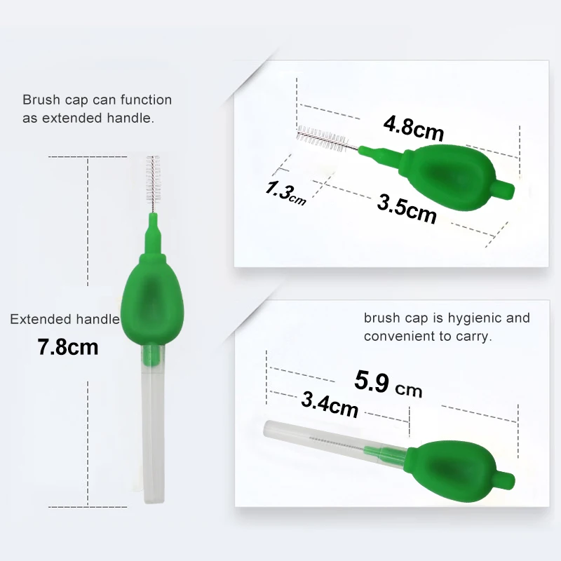 Oral Hygiene Dental Care Interdental Brushes orthodontic toothbrush For braces