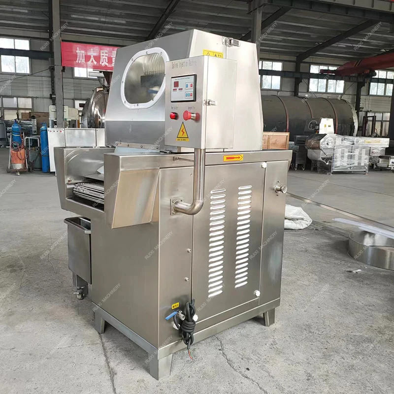 Fully Automatic Saltwater Injection Machine for Beef, Mutton, Chicken, Duck, and Goose Meat Products With Bone