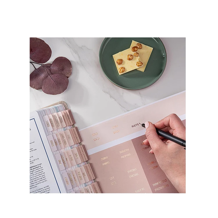 Supplier Hot Selling Custom Bible Study Accessories Laminated High Quality Bible Tabs for Bible Study with Quick Navigation