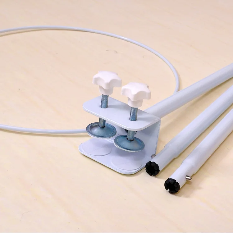 Bverionant Amazon Hot Sale Stainless Steel clip-on Bed Dome Mosquito Net Bracket Set Baby Mosquito Net Holder