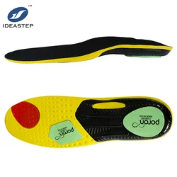 Ideastep daily work cushioning arch support Poron heel pads Fifth Metatarsal joint gel pad PU insoles