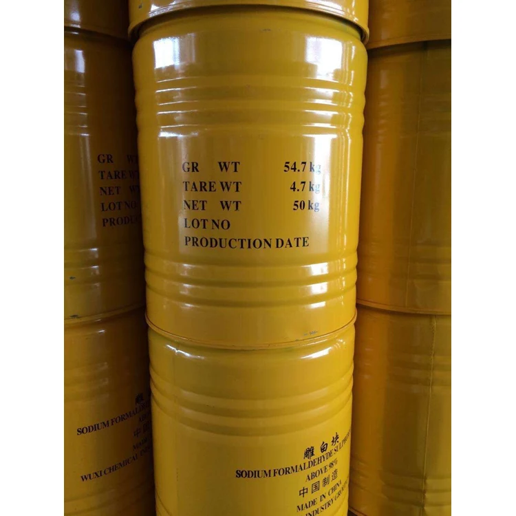 98% Putity Sodium Sulfoxylate Formaldehyde/Rongalite Lump Price Industrial Grade CAS 149-44-0 Best in Quality