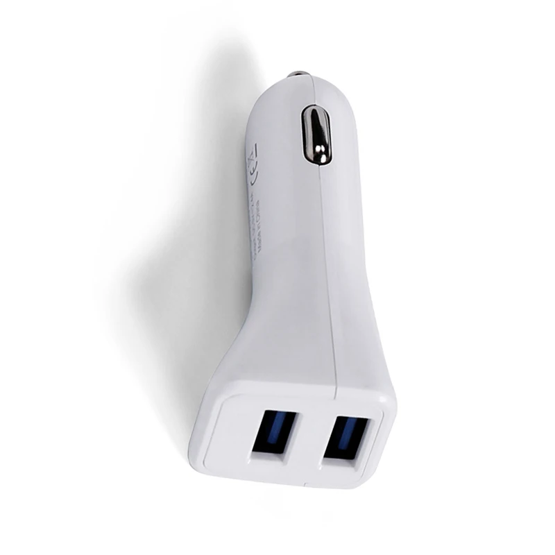 Cheap Price Promotional Mini Portable 2.4A Dual Usb Car Charger Quick Charging for ip samsung
