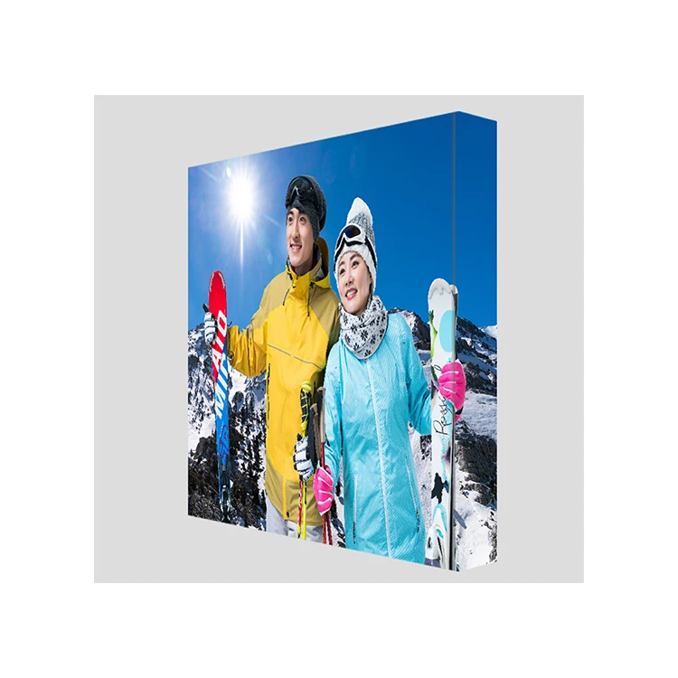 Easy To Operate Stand Backdrop Shop Fabric Aluminum Pop Up Banner Display