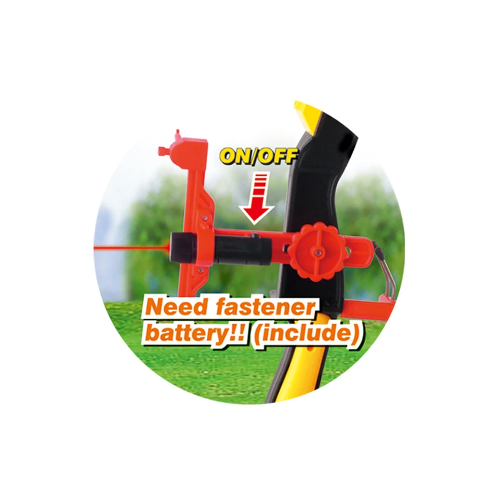 Kids infrared bow & arrow toys plastic sport game toys for boys 8 years old