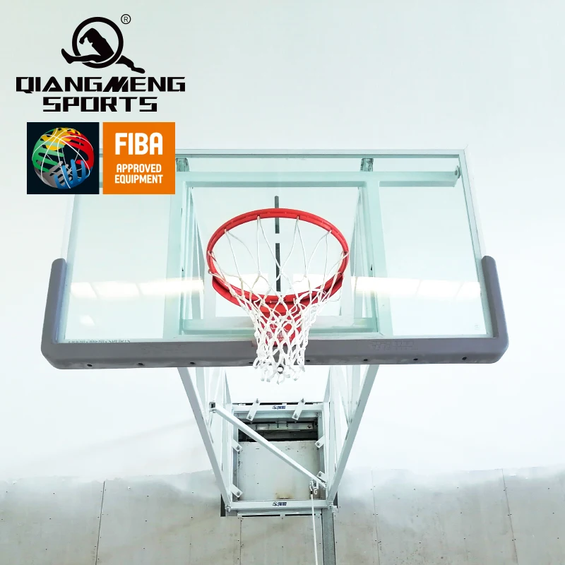 Young King/Best selling  Manual style adjustable wall mounted basketball hoop indoor basketball hoop for team sports