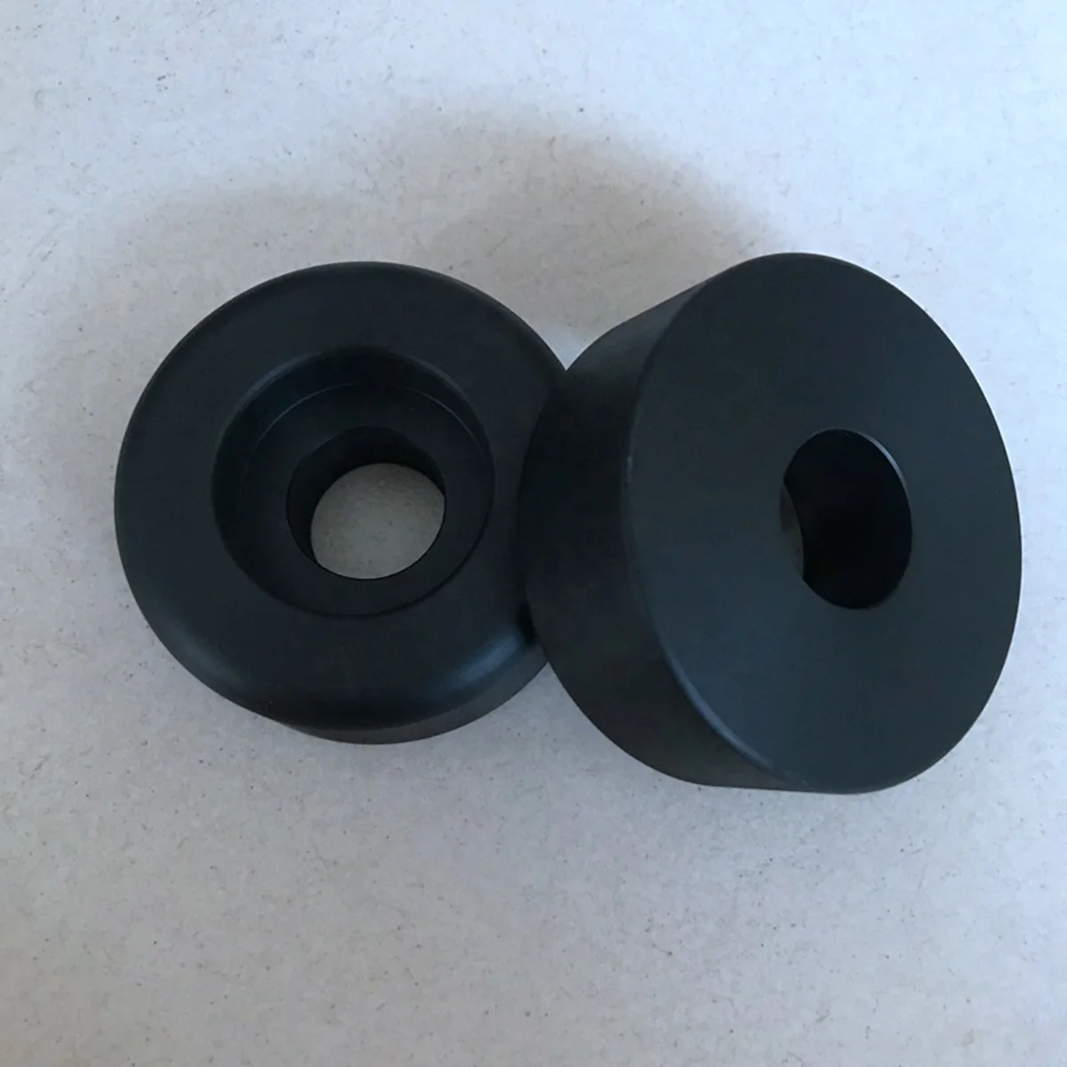 MC wear resistant nylon reinforced PA wheel plastic wheel PA66 injection molded nylon wheel