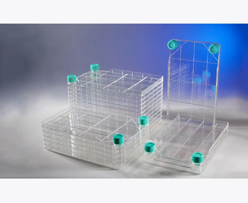 Лабораторная одноразовая пластиковая колба для клеточной культуры