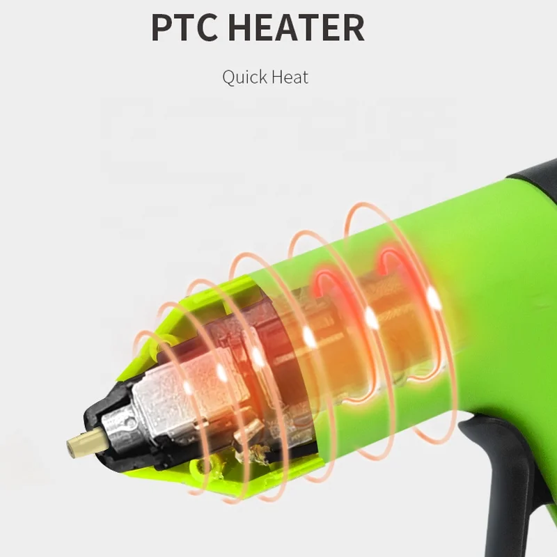 New product 3.7V Rechargeable Cordless glue gun 30 Seconds Fast heating battery glue gun