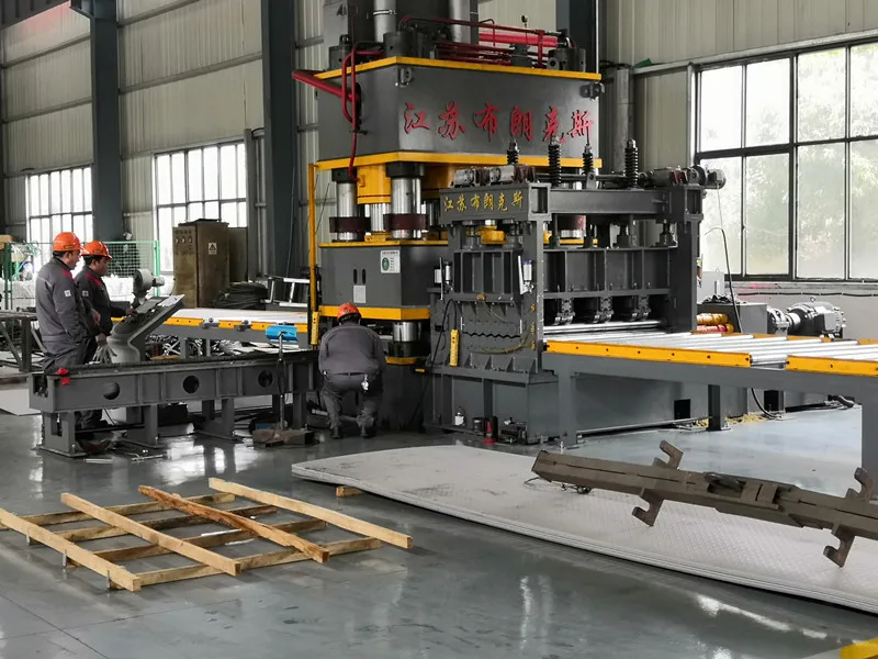 Customized Automatic Stainless Steel Embossing Machine