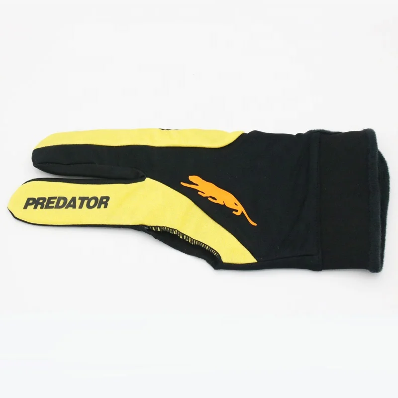 Mixed Color and High Grade Quality Brand 3 Finger Billiard Gloves