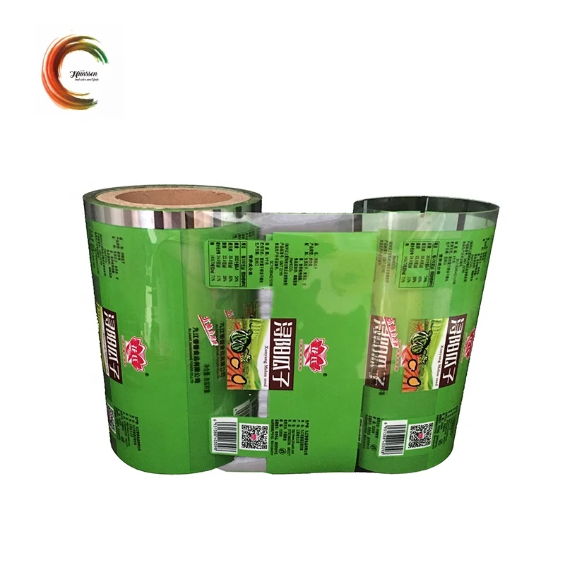 Wholesale cheap custom printing seeds packing roll plastic bopp lamination film for sale