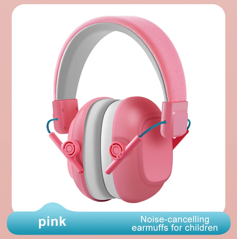 Custom anti noise Soundproof Hearing protection sleeping studying Safety Ear Protector Earmuff for Children