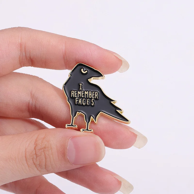 Custom Enamel Lapel Pin with Birds and Fairy Theme UV/OFFSET/Silk Screen Printed Hard Cast Technique for Souvenir Use