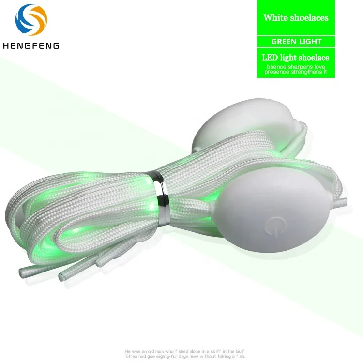 Direct Sales The Dark Luminous Light Unique Shoelace Wholesale Led Shoelaces