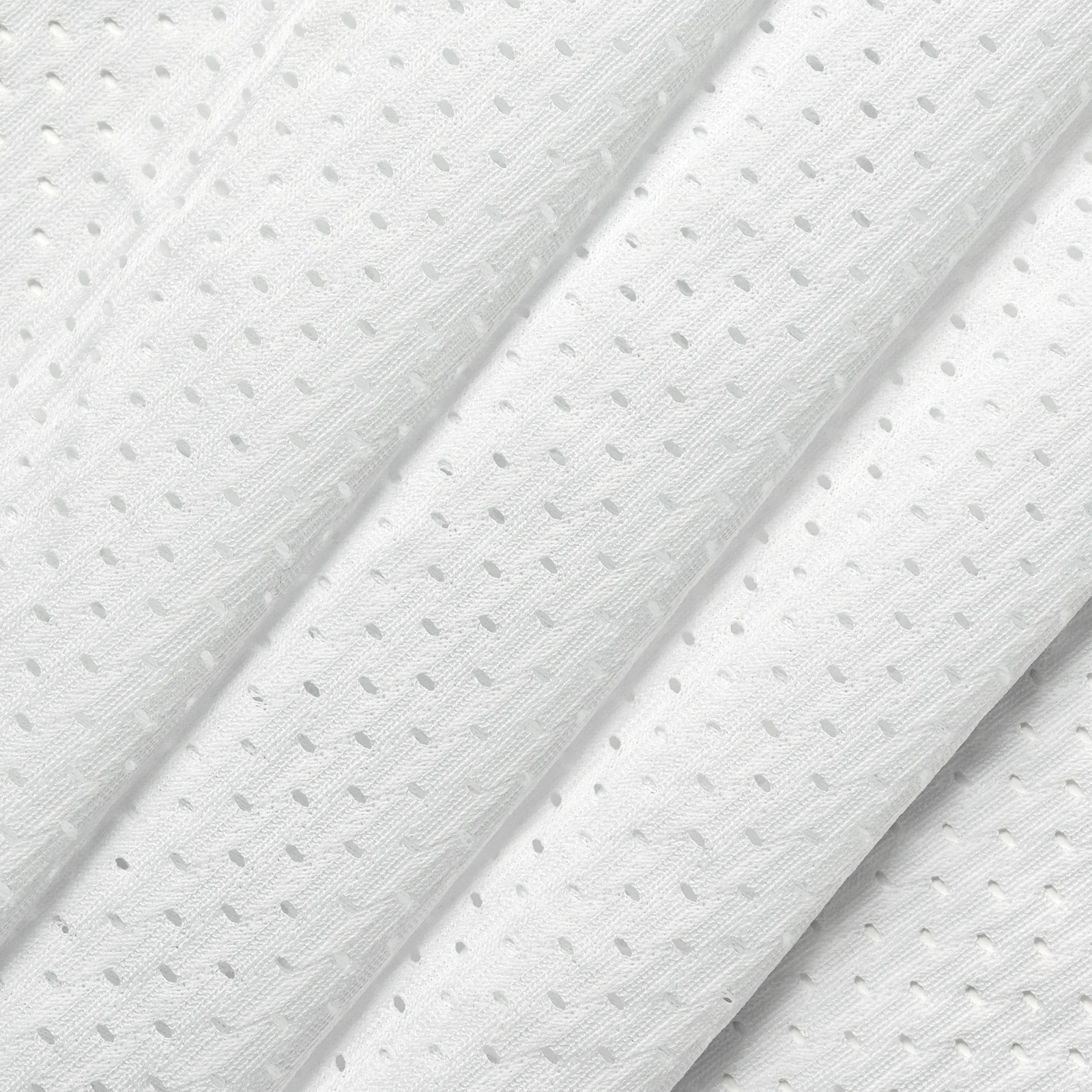 High Quality Wicking 100% Polyester Warp Peach Hole Mesh Fabric Sports Jersey Bullet Hole Mesh Fabric