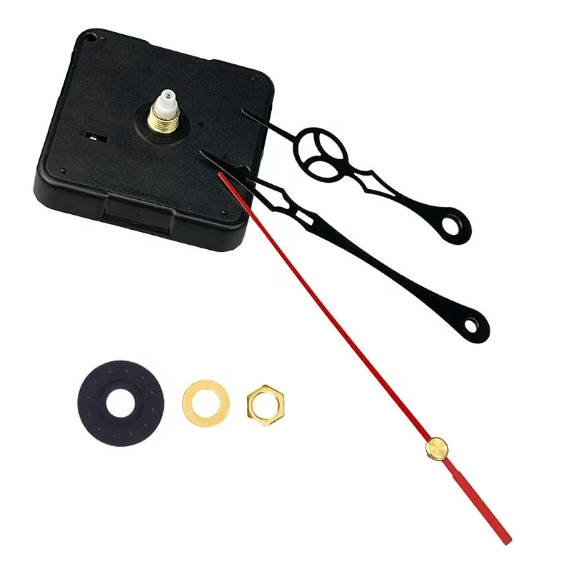 Quartz sweep clock movement silent wall clock mechanism and clock hands New style
