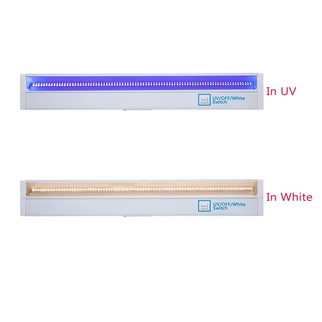 UL listed certified aluminium body shell under cabinet led uv lights germicidal irradiation home ultraviolet sterilizing lamp