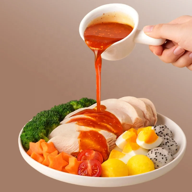 Tianchu 60g Spicy Vinaigrette Salad Dressing 0% Fat and Sugar For People On A Light Diet Cool Vegetables And Meat Salad Dressing