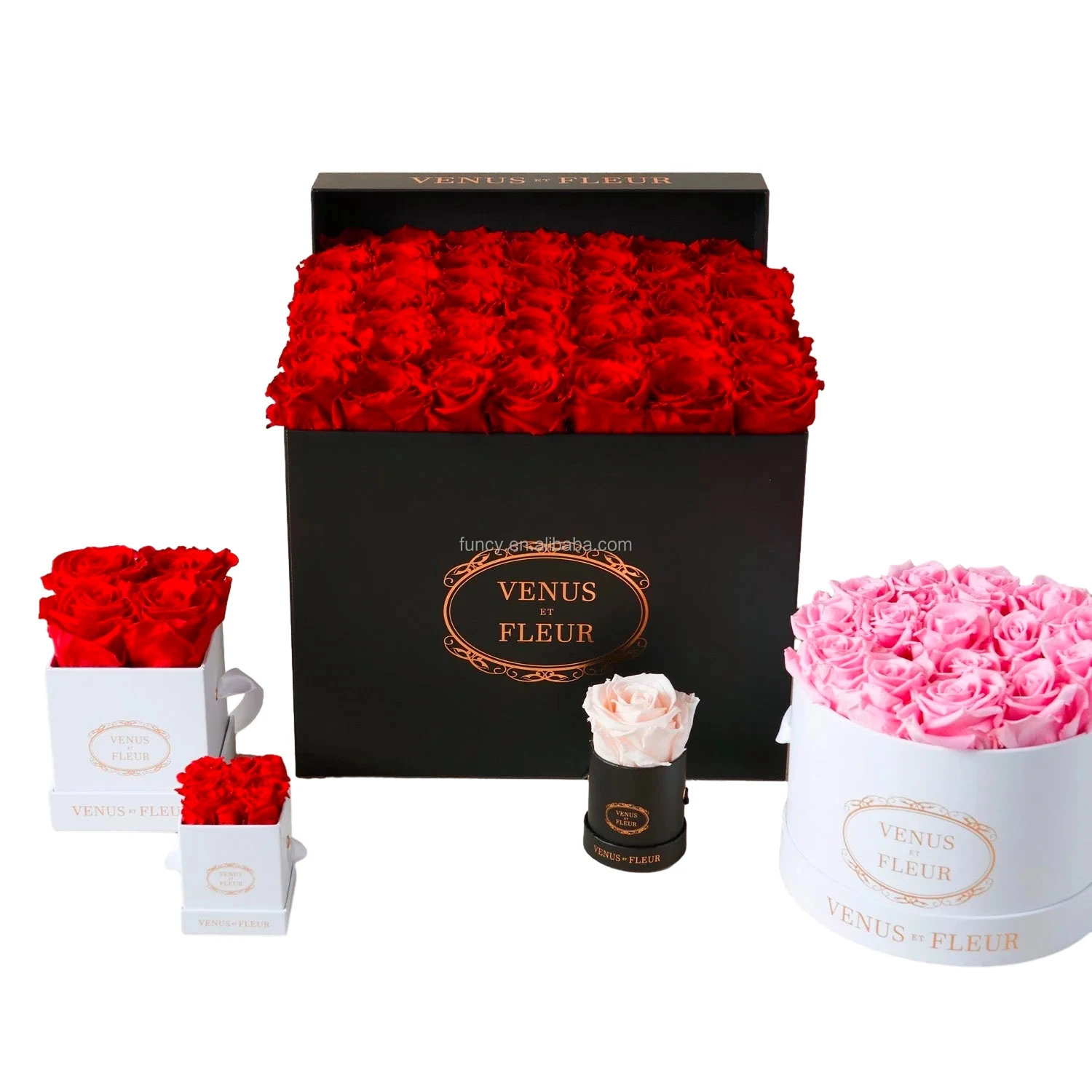 Valentine Gifts Natural Real Rosen Immortal Flower Arrangement Gift Box Stabilized Infinity Forever Eternal Preserved Roses