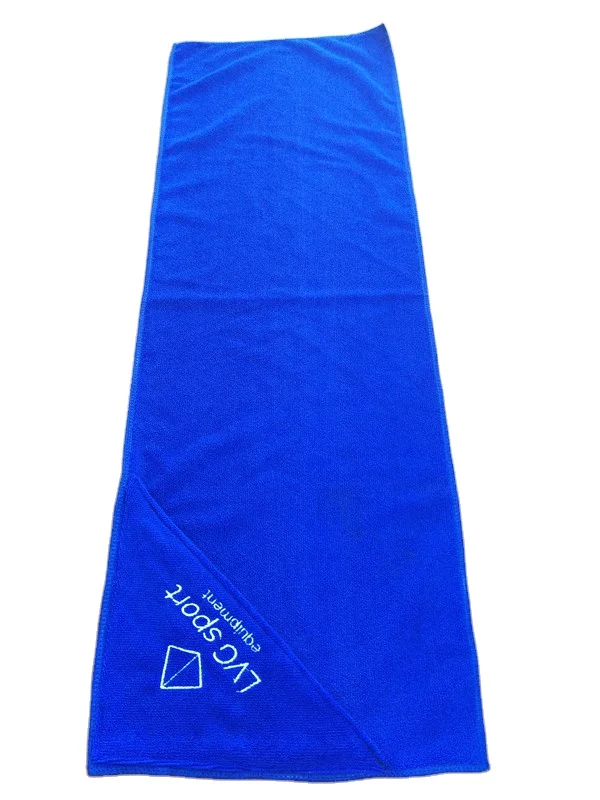 Bamboo Spa and Gym Towel Manufacturer With Zip and Bag Sweat Towel for Men