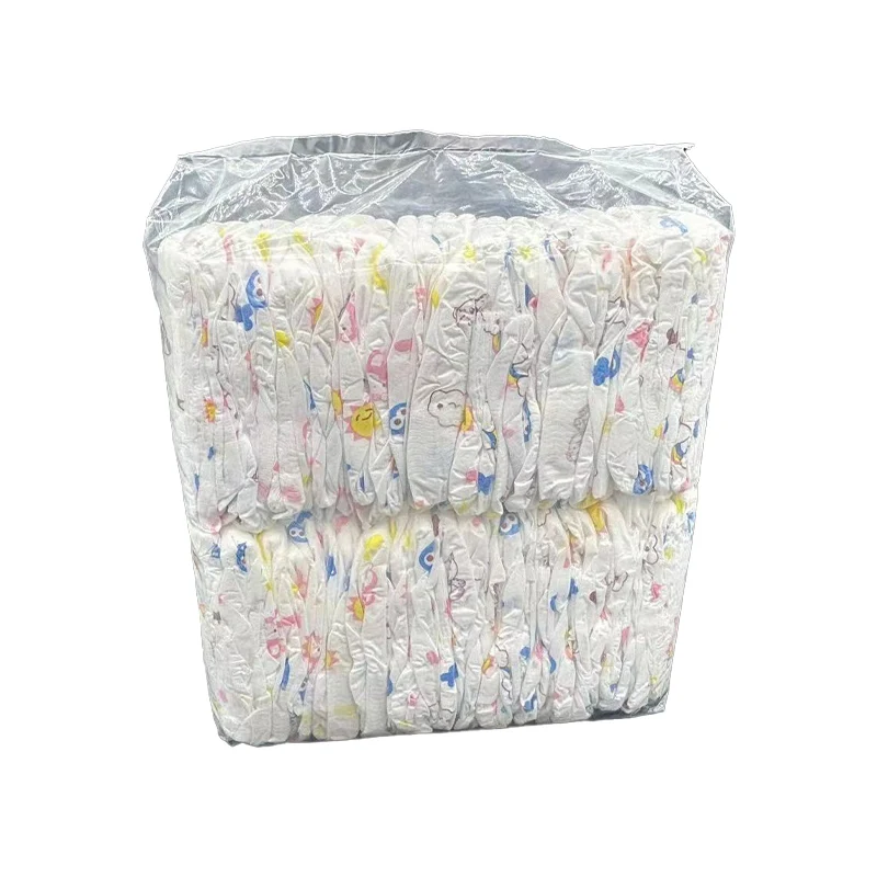 Hot Printed Magic Leak Guard Baby Diaper Day & Overnight Diapers 100% Natural Croc Printed Thick and Soft Infant Diaper