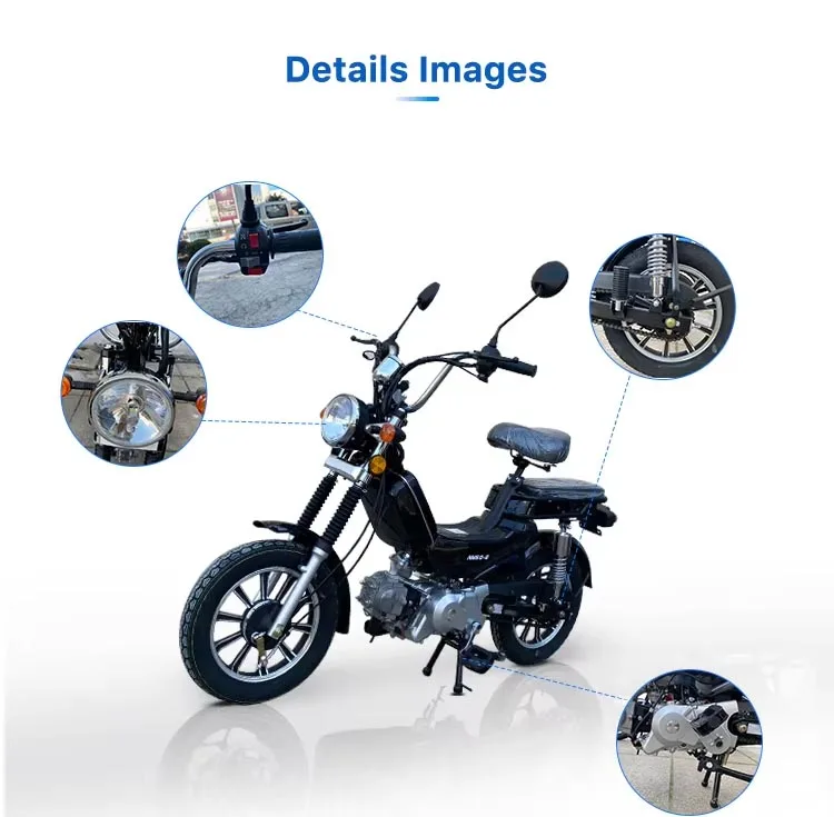 EEC COC Approved China Europe Mopeds 49cc Mini Motorcycles Pocketbikes Gasoline Motorcycles 50cc