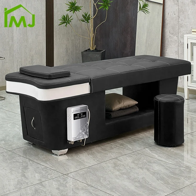 Salon hair wash head spa bed Thai massage Treatment Therapy Water Circulate shampoo bed