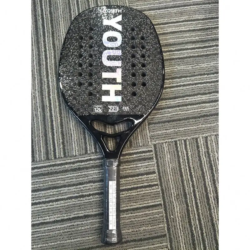 China Manufacturer Ready To Stennis Racket Carbon Fiber Padel Racket In Padel Court