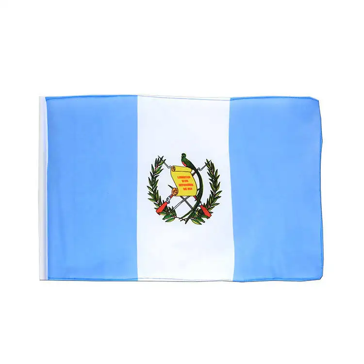 Huiyi Custom Printed 3 X 5 Polyester Flag Wholesale new Guatemala National Flag Cheap Made in China