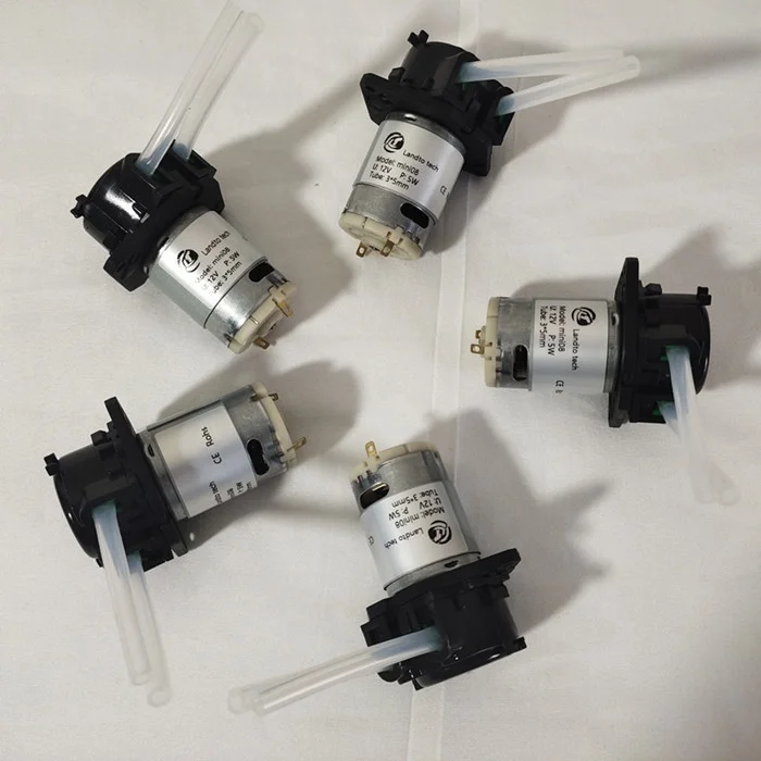 Landto mini peristaltic pump cheap peristaltic pump 12V24V
