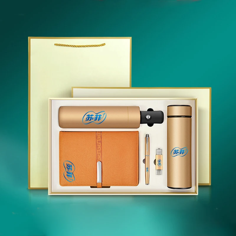 Personalized Promotional Corporate Gifts Set Company Executive Item Custom made Luxury Business Gift