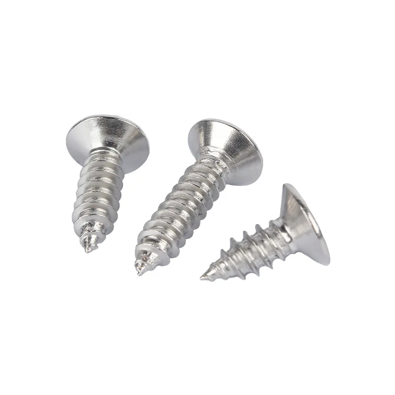 factory price Custom Stainless Steel 304 anti theft Torx Flat Head Self Tapping Screw