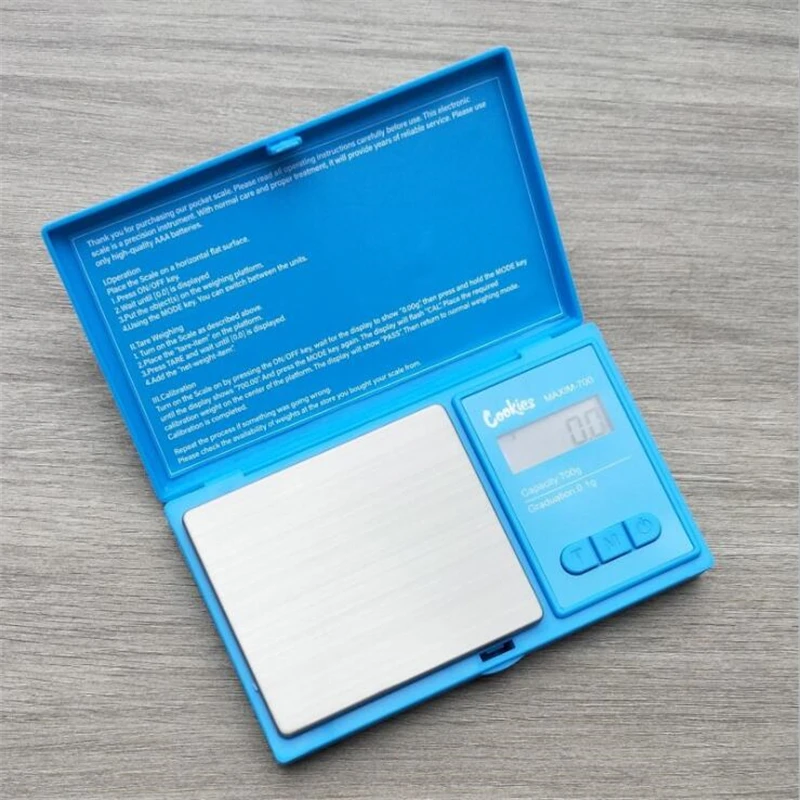 Small size 500g 700g weight scale electronic pocket backwoods digital scale with lcd screen