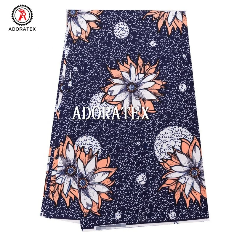 African wax prints fabric high quality wax cotton fabric